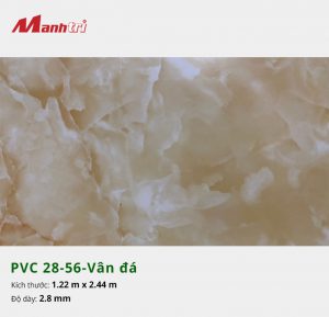 Tấm nhựa PVC 28-56-vân đá