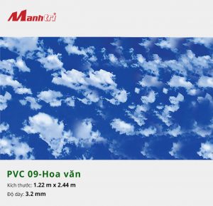 tấm ốp tường hoa văn PVC 09