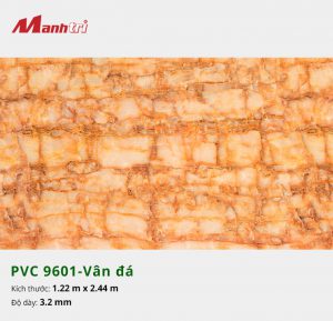 tấm ốp tường vân đá PVC 9601