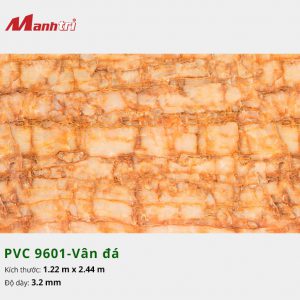 tấm ốp tường vân đá PVC 9601