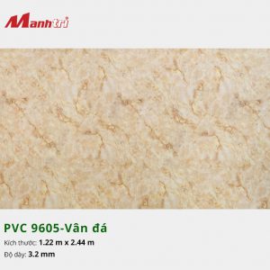tấm ốp tường vân đá PVC 9605