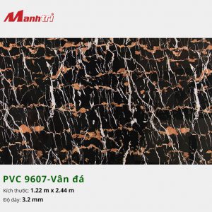 tấm ốp tường vân đá PVC 9607