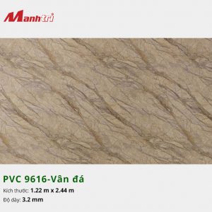 tấm ốp tường vân đá PVC 9616