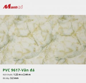 tấm ốp tường vân đá PVC 9617
