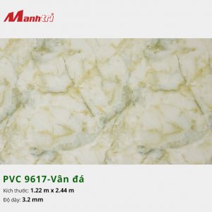 tấm ốp tường vân đá PVC 9617