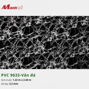 tấm ốp tường vân đá PVC 9633