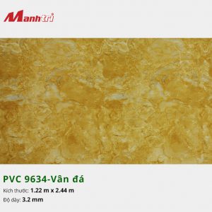 tấm ốp tường vân đá PVC 9634