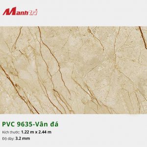 tấm ốp tường vân đá PVC 9635