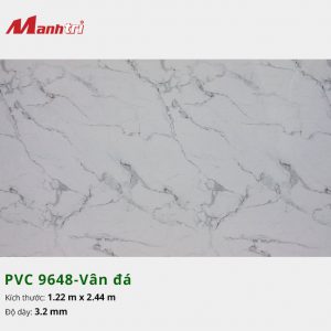 tấm ốp tường vân đá PVC 9648