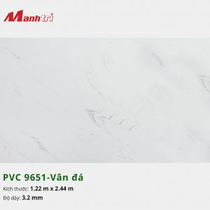 tấm ốp tường vân đá PVC 9651