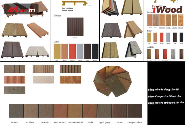 bảng màu gỗ nhựa composite1