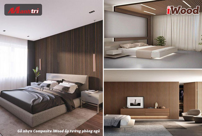 iwood ốp tường phòng ngủ