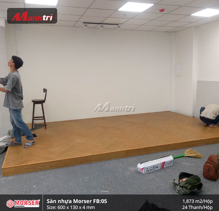 sàn nhưa xương cá Morser FB:05