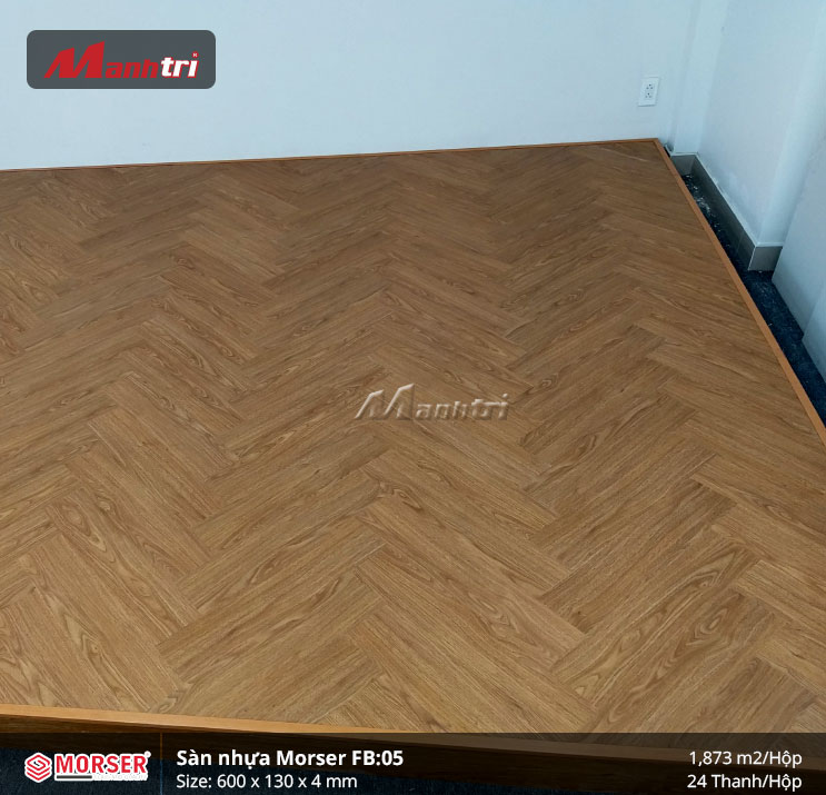 sàn nhưa xương cá Morser FB:05