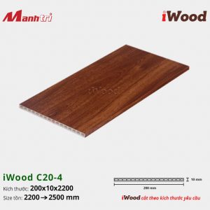Mặt đứng cầu thang iWood C20-4