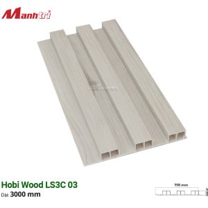 Tấm Lam Sóng Hobi Wood LS3C 03