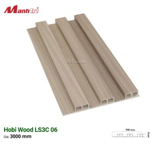 Tấm Lam Sóng Hobi Wood LS3C