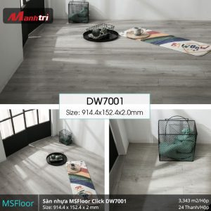 sàn nhựa MSFloor DW7001 hình 2