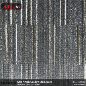 Sàn nhựa vân thảm Galaxy Eco