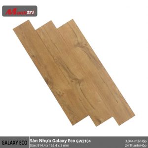 Sàn nhựa vân gỗ Galaxy Eco