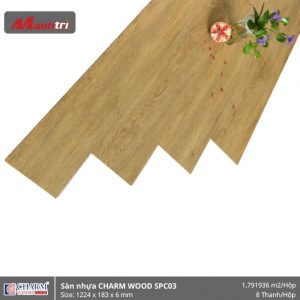 sàn nhựa charmwood SPC03