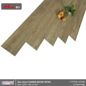 sàn nhựa charmwood SPC04