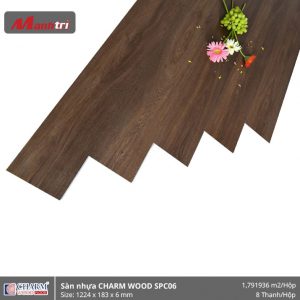 sàn nhựa charmwood SPC06