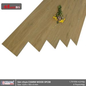 sàn nhựa charmwood SPC08