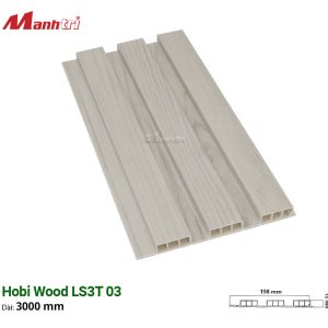 Tấm Lam Sóng Hobi Wood LS3T 03