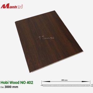 Tấm Ốp Hobi Wood vân gỗ NO 402