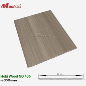 Tấm Ốp Hobi Wood vân gỗ NO 406