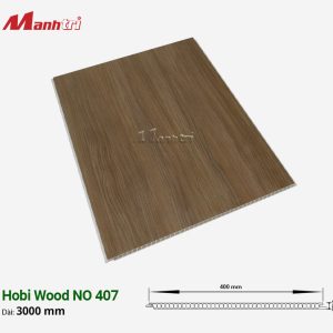 Tấm Ốp Hobi Wood vân gỗ NO 407