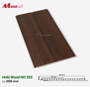 Tấm Ốp Hobi Wood vân gỗ