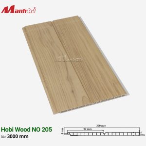Tấm Ốp Hobi Wood vân gỗ NO 205