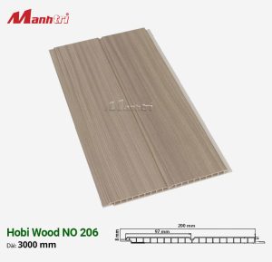 Tấm Ốp Hobi Wood vân gỗ