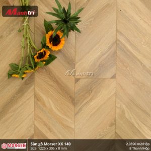 Sàn Gỗ Morser Xương Cá 3D XK 140