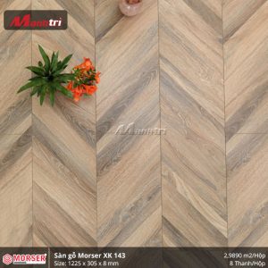 Sàn Gỗ Morser Xương Cá 3D XK 143