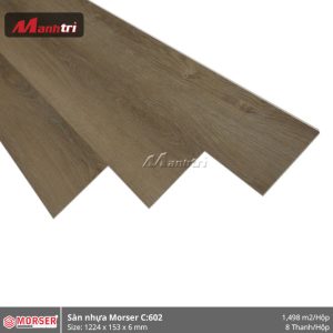 sàn nhựa hèm khóa Morser C:602