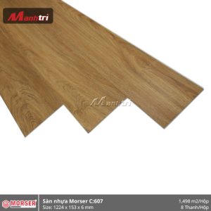sàn nhựa hèm khóa Morser C:607