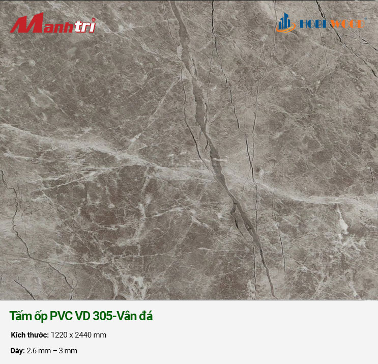 tam-op-pvc-VD305 Tấm Nhựa PVC VD 305-Vân đá