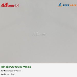 Tấm Nhựa PVC VD 313-Vân đá