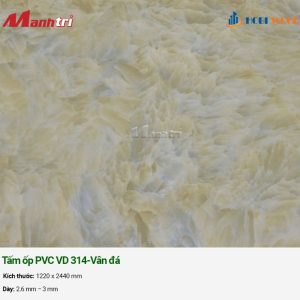 Tấm Nhựa PVC VD 314-Vân đá