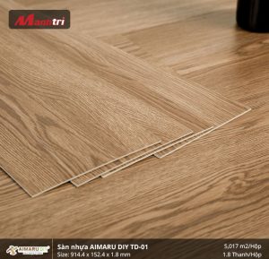 Sàn nhựa tự dính Aimaru DIY TD-01