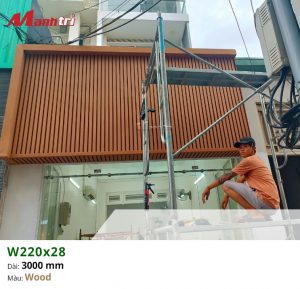 lam sóng ngoài trời W220x28
