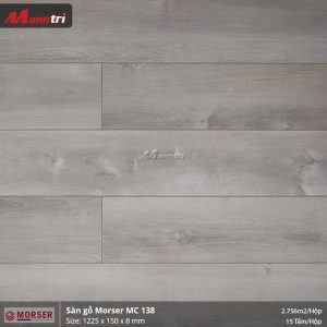 Sàn Gỗ Morser MC 138 Cốt Xanh 8mm