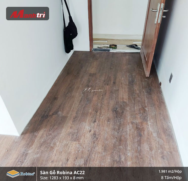 sàn gỗ công nghiệp Robina AC22 tại quận 2