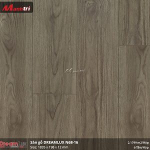 Sàn gỗ DREAMLUX 12mm có cốt CDF