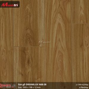Sàn gỗ DREAMLUX 12mm có cốt CDF
