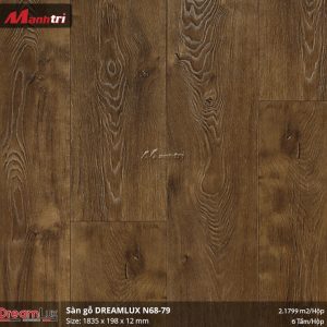 Sàn gỗ DREAMLUX 12mm có cốt CDF