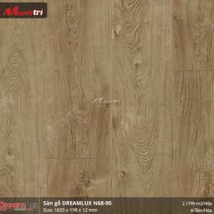 Sàn gỗ DREAMLUX 12mm có cốt CDF